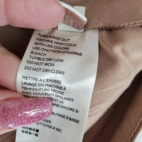 FREE PEOPLE Brown Embroidered Alanis Mini Skirt SIze 2 - Picture 10 of 11